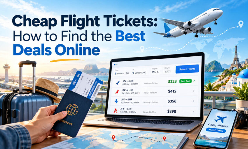 Cheap Flight Tickets How to Find the Best Deals Online