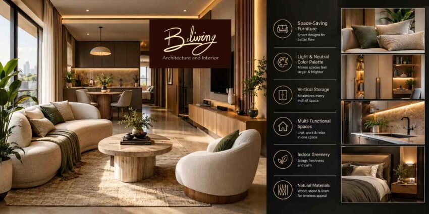 Home Interior Designers in Delhi for Small Homes