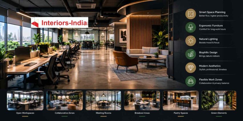 Office Interior Designers in South Delhi for Open Office Guide