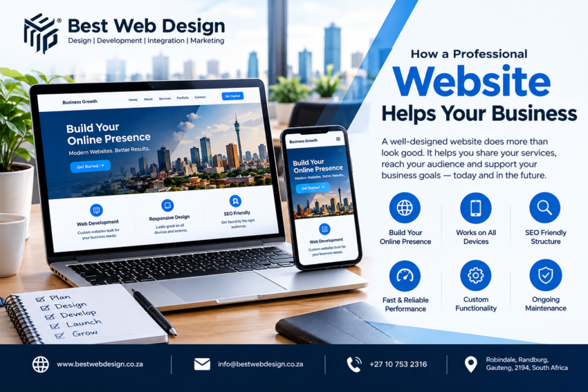 Professional Website Design Showcase 1
