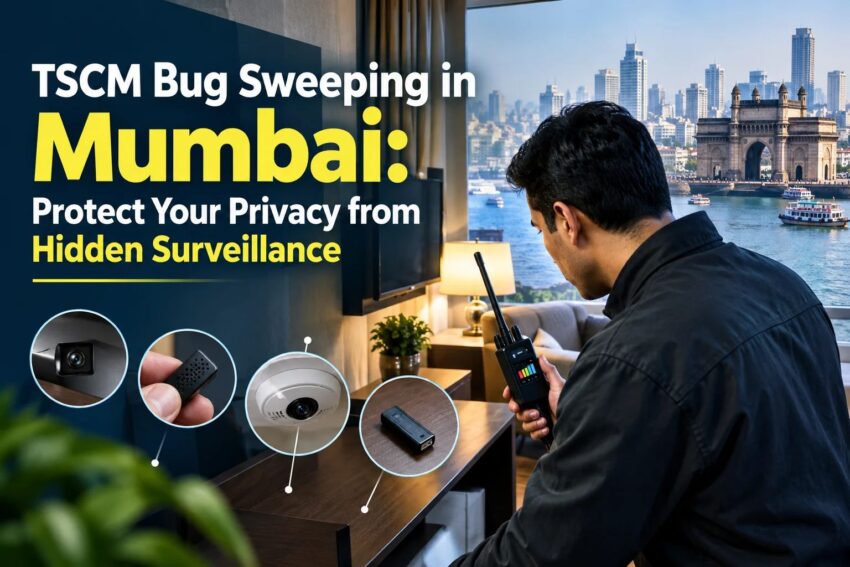 TSCM Bug Sweeping in Mumbai