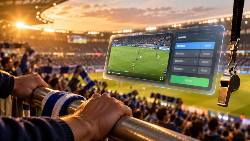 embed live streaming directly into the betting interface