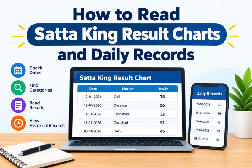 How to Read Satta King Charts