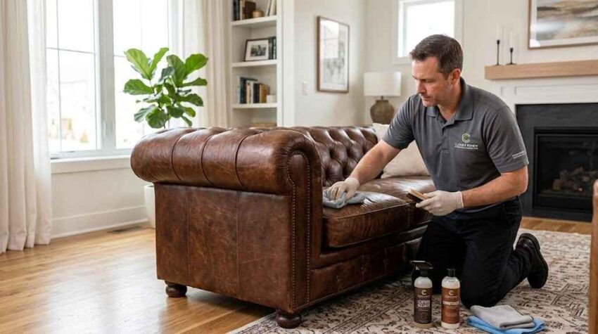 How Professional Leather Couch Cleaning Helps Extend Furniture Life 11zon 50kb