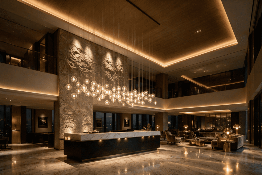 hotel lobby lighting design guide