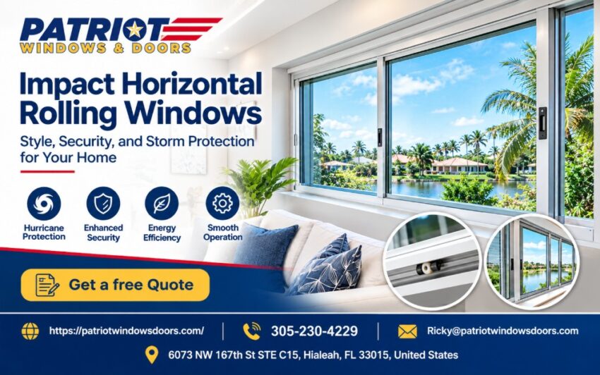 Impact Horizontal Rolling Windows