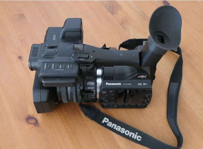 كاميرا فيديو احترافية Panasonic موديل HC-X1000