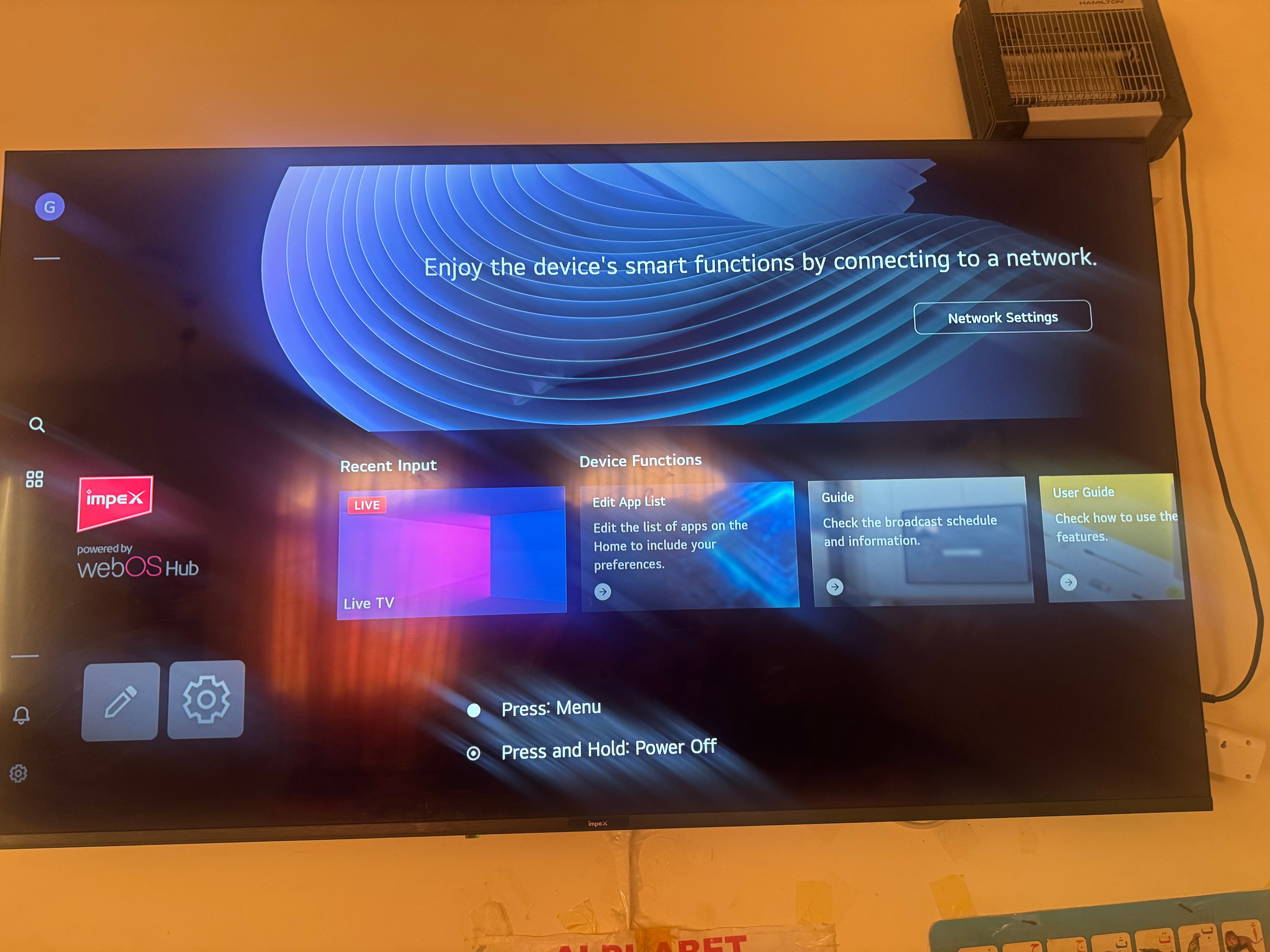 tv LG 75 inch 