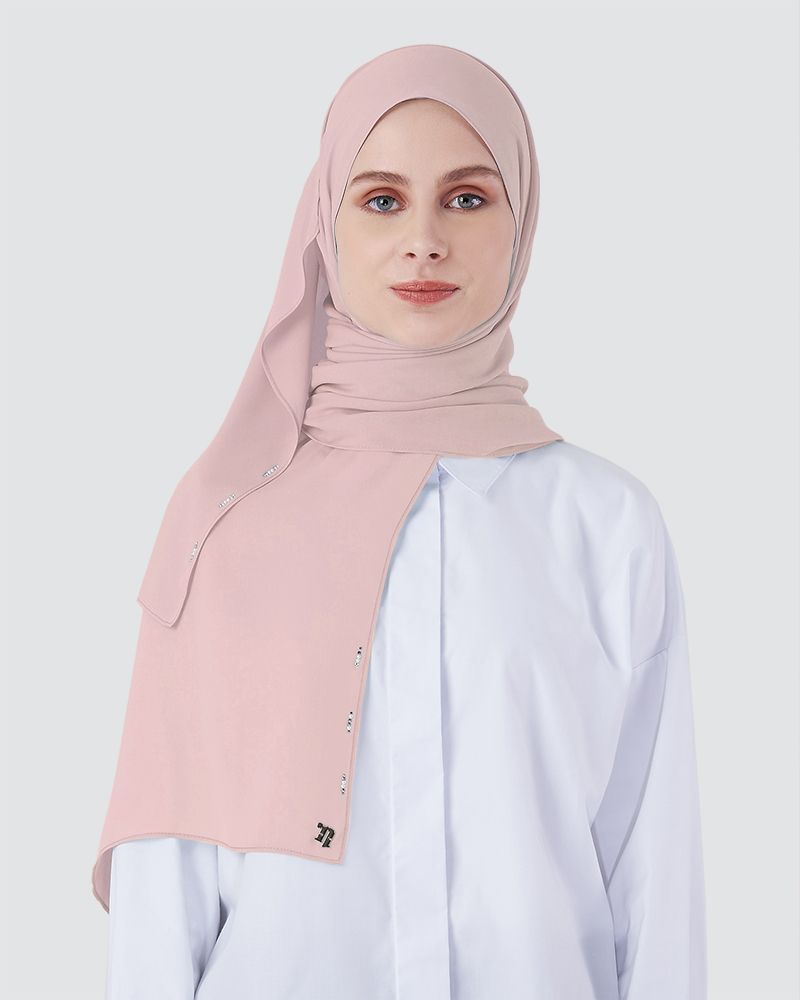 Liya Shawl Hijab in Lotus