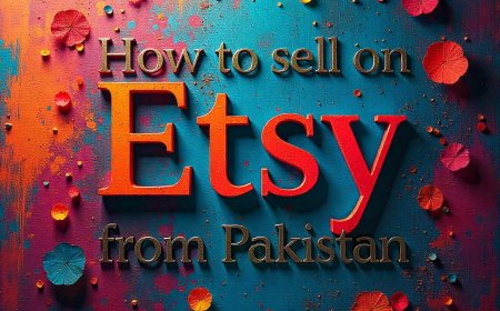 How to Start Selling on Etsy Shop from Pakistan