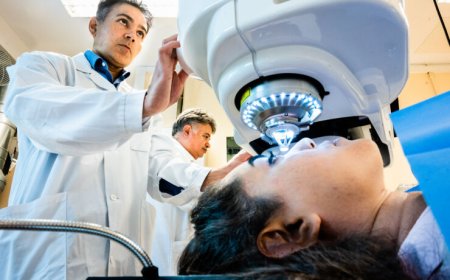 Artificial Corneas Restore Vision for Blind Man