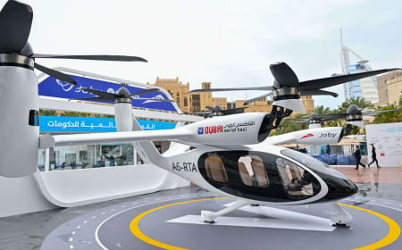 UAE’s DXV Vertiport Welcomes Flying Taxis