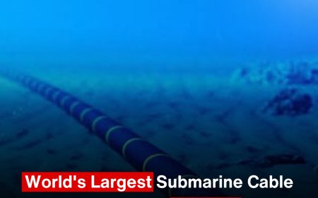 World's Largest Submarine Cable Reached in Pakistan.