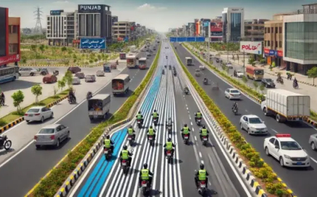 Punjab Gov Adds Bike & Cycle Lanes in Lahore