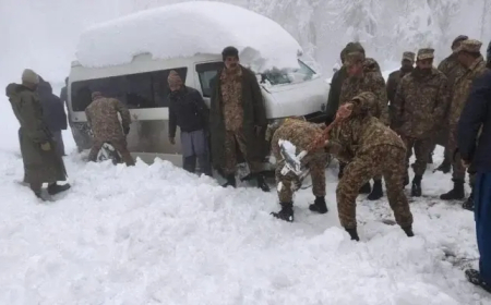 Snowstorm Recovery Continues in N. Balochistan