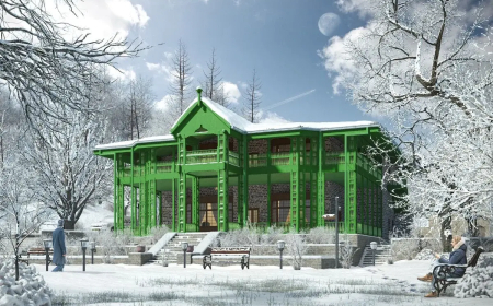 Ziarat Witnesses First Snowfall of the Season