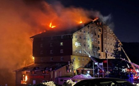 Many Lives Lost as the Fire Engulfs Turkish Ski Hotel