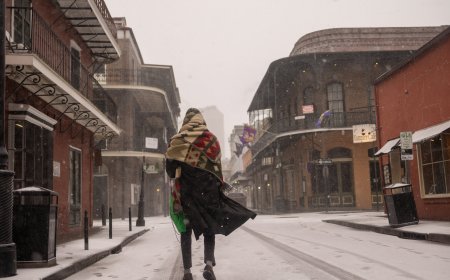 New Orleans Sees First Snowfall in 15 Years