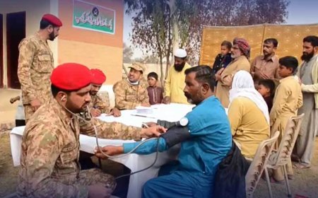 Pakistan Army Organizes Free Medical Camp in Azad Kashmir