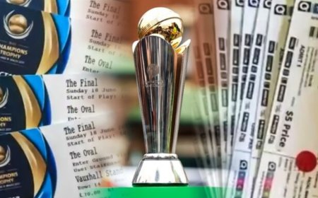 ICC Men’s Trophy 2025: Tickets & Match Details