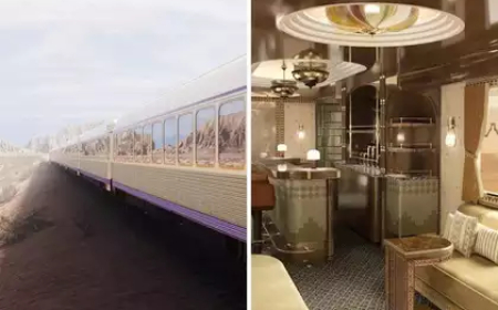 Saudi’s First Luxury Train, 'Dream of the Desert'