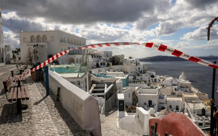 Santorini Shaken by Powerful 5.3 Magnitude Earthquake