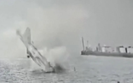 US Fighter Jet Crashes into San Diego Bay