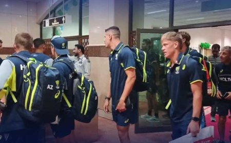 Aussies Arrive! Champions Trophy 2025 Kicks Off in Pakistan