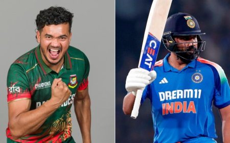 India vs Bangladesh: Trophy Opener on Feb 20 in Dubai