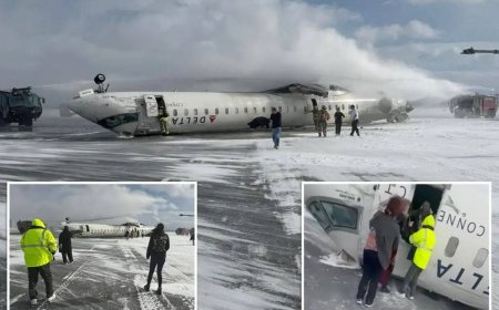 Plane Flips Upside Down: 18 Injured on Delta Flight