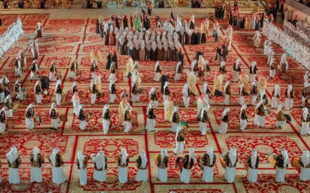 Saudi Sets Guinness Record for Largest Ardah Dance