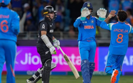 Unbeaten! India Defeats New Zealand in Champions Trophy Clash