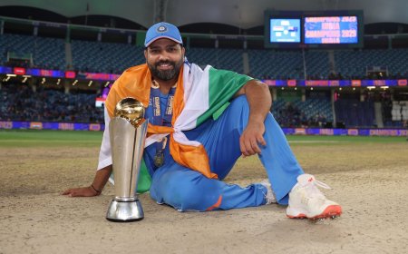 Rohit Sharma Wins Player of the Final in Champions Trophy