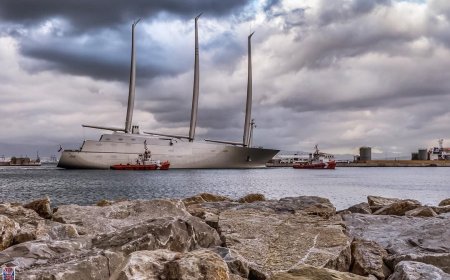 World's Largest Sailing Yacht to Begin Voyage in 2026