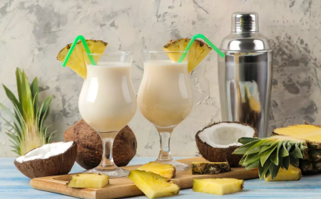 Pineapple and Coconut Juice Recipe