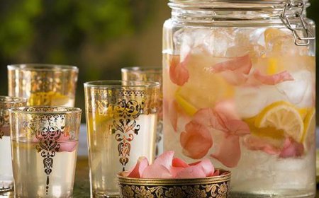 Rosewater Lemonade Recipe