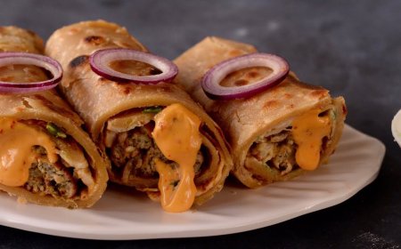 Paratha Rolls Recipe