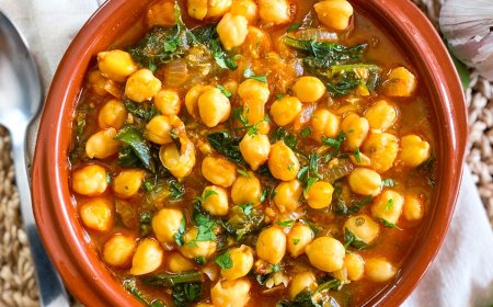 Chickpea and Spinach Stew Recipe