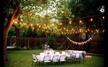 Outdoor Eid Celebration Ideas at Home