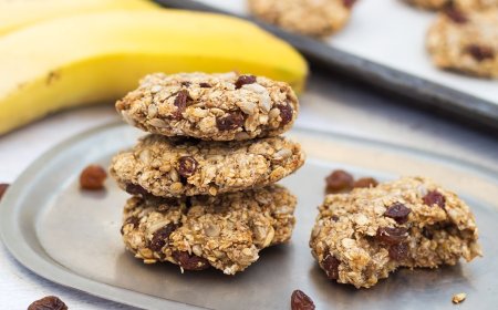 Banana Oatmeal Cookies Recipe