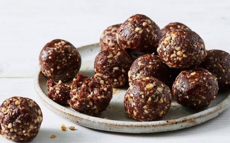Date and Nut Energy Balls Recipe