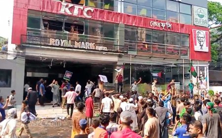KFC Shutdown in Bangladesh due to Protest for Gaza