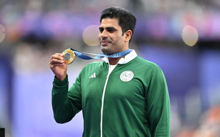 India's Olympic Site Applauds Arshad Nadeem's Win