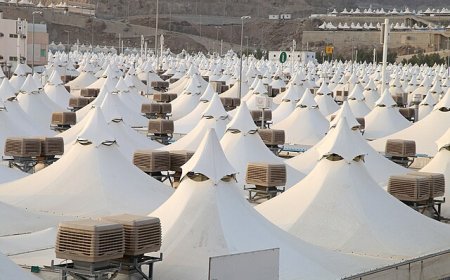Saudi Arabia Builds Shaded Stops for Hajj Pilgrims