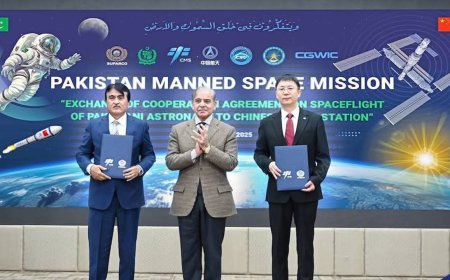 Pakistan Partners with China in Space Mission