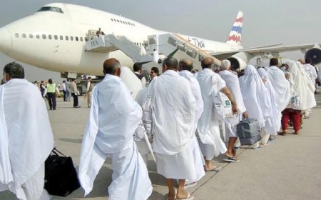 First Hajj Flight from Pakistan Departs for Saudi Arabia