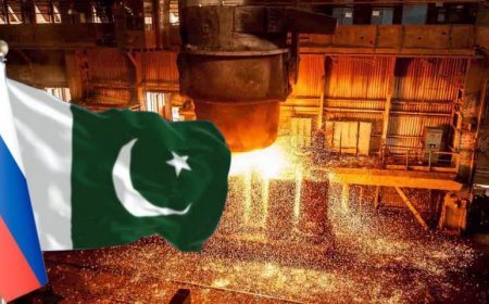 Pakistan, Russia Agree to set up new steel mill in karachi