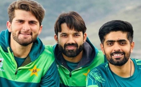 Pakistan Drops Babar, Rizwan, Shaheen for T20Is
