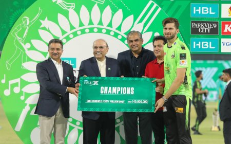 PSL Final: President Zardari to Join Fans in Lahore