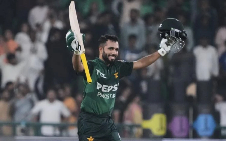 Muhammad Haris Named Both Man of Match and Man of Series
